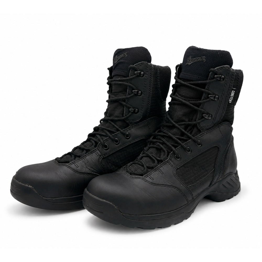 Danner Kinetic 8 Black Mens Size 9.5 GTX Combat Tactical Waterproof Duty Boots